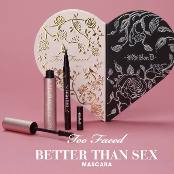 NEW! Ultimate Eye Collection Set TOO FACED x KAT VON D Better Together w Mascara - Picture 6 of 7